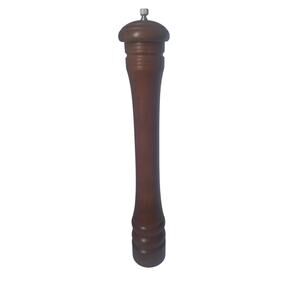 Vintage Olde Thompson 17” Pepper Mill Grinder Wood Walnut Carbon Steel Cal USA